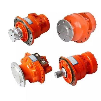 Poclain MS08 MSE08 MS11 MSE11 MS18 Serisi Hidrolik Motor MS18-1-111-A18-2A50-0000 Düşük Hızlı Yüksek Torklu Radyal Pistonlu Motor
